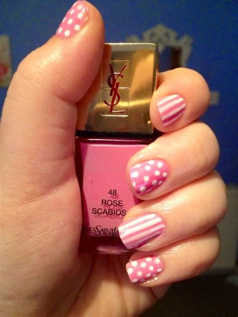 YSL Rose Scabiosa (No. 48) La Laque Couture Nail Lacquer